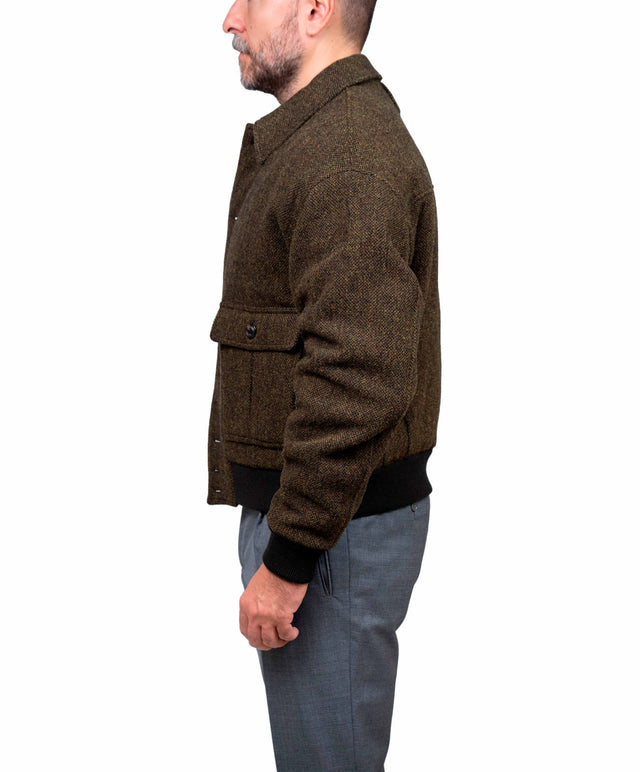 Valstar - Bomber in twill colore verde militare