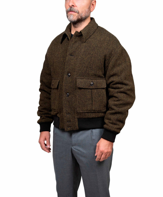 Valstar - Bomber in twill colore verde militare