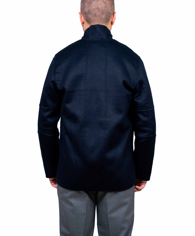 Kired - Giacca in cashmere colore blu