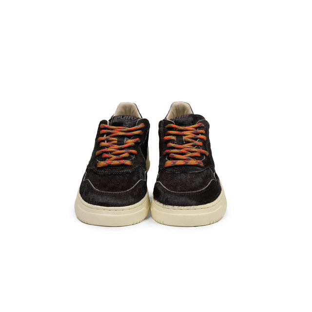 Sneaker Autry - MEDALIST LOW cavallino marrone scuro
