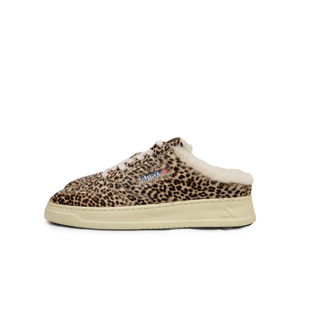 Sneaker Autry - MULE PONY LOW stampa animali leopardata