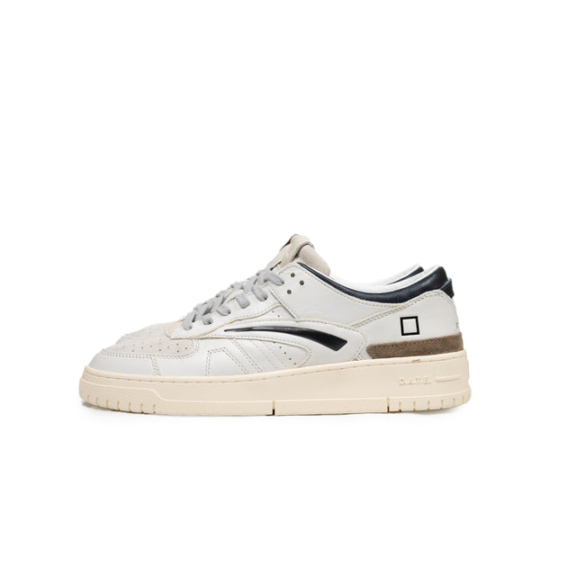 D.A.T.E. Sneakers - Torneo Colored bianco blu e marrone