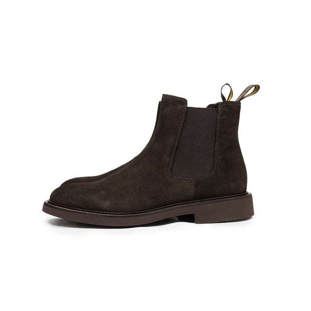 Doucal’s scarpe - Beatles liscio marrone scuro