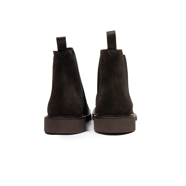 Doucal’s scarpe - Beatles liscio marrone scuro