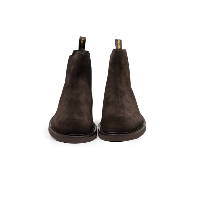 Doucal’s scarpe - Beatles liscio marrone scuro