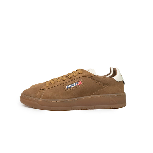 Sneaker Autry  - Dallas low in pelle e suede marrone tabacco