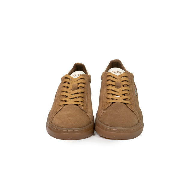 Sneaker Autry  - Dallas low in pelle e suede marrone tabacco