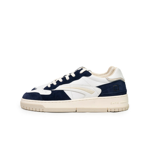 Sneaker D.A.T.E. torneo colored white-blue