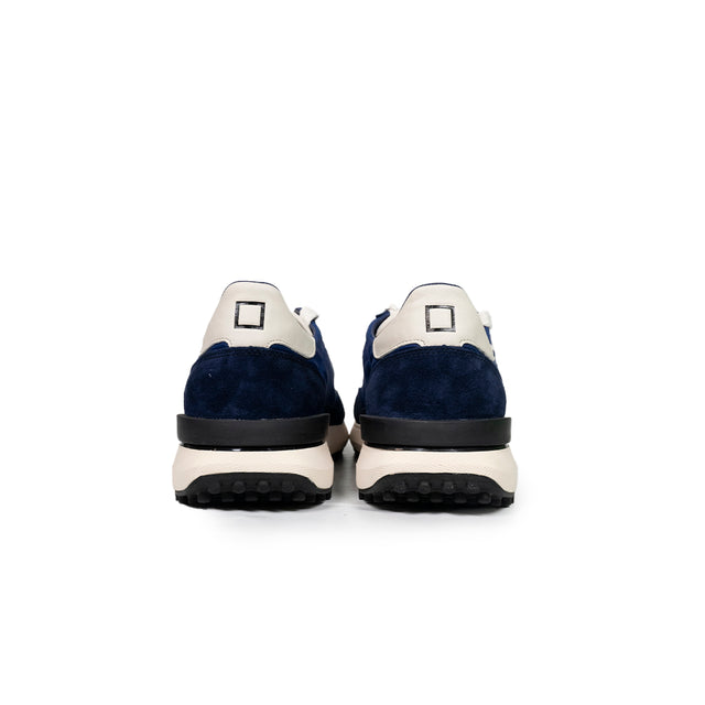 Sneaker D.A.T.E. athleta nylon e suede blue