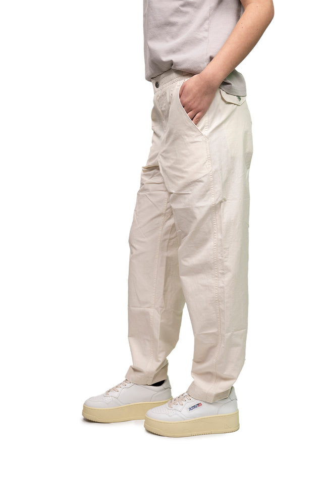 Autry donna abbigliamento. Pantaloni tech chino cream