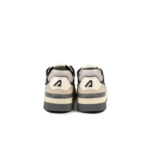 Sneakers Autry - CLC Low in pelle e Suede (Bianco, Nero, Grigio scuro e Grigio chiaro)