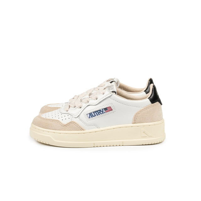 Sneakers Autry - AutryKIDS in pelle e Suede (Bianco, Beige e Nero)
