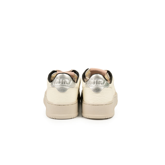 Sneakers Autry - Medalist Low Elefant (bianco, Beige e Argento)