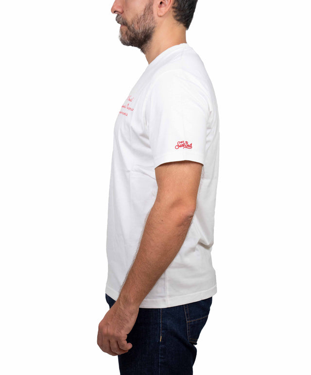 Saint Barth T-Shirt - Marocco 19 gradi, bianco