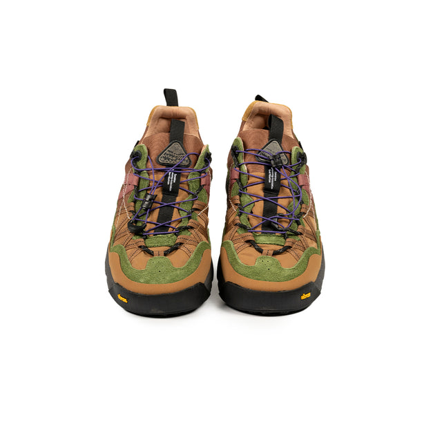 Sneakers Flower Mountain - IWANO 2 UNI - Sneakers in suede e tessuto tecnico - Antracite - Multicolore