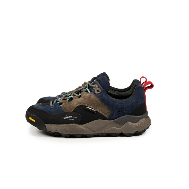 Sneakers Barbour x Flower Mountain -Back Country - (Nero, Verde Oliva e Blu)