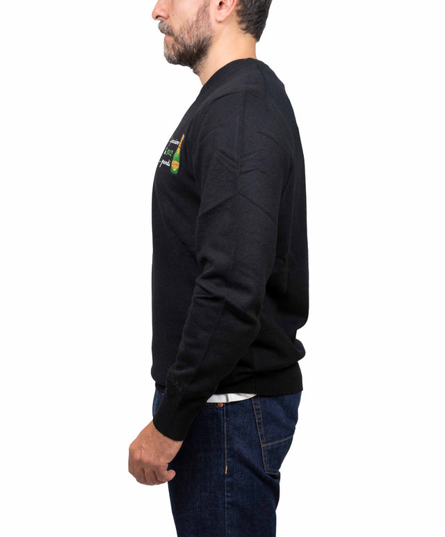 Saint Barth maglione - mi piacciono grandi, nero