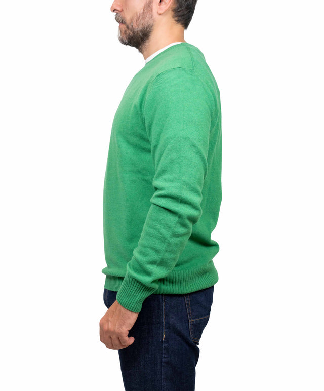 Customer Lovers & Knit maglione - girocollo, verde acido