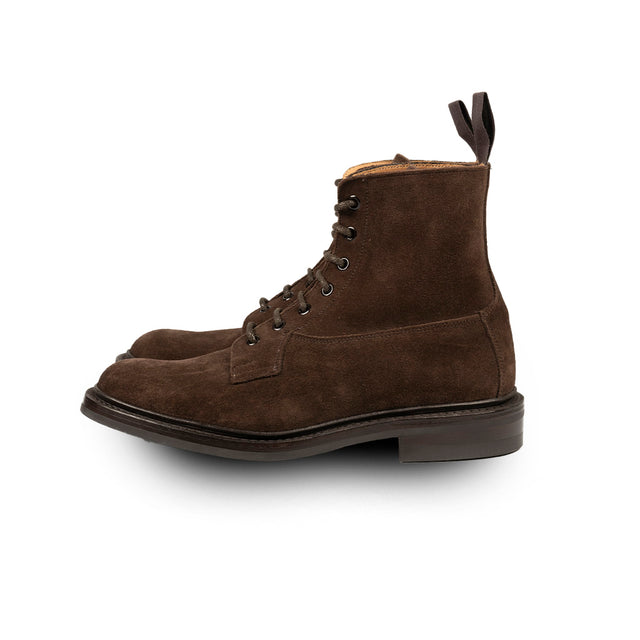 Polacco derby Tricker's Stow in camoscio marrone