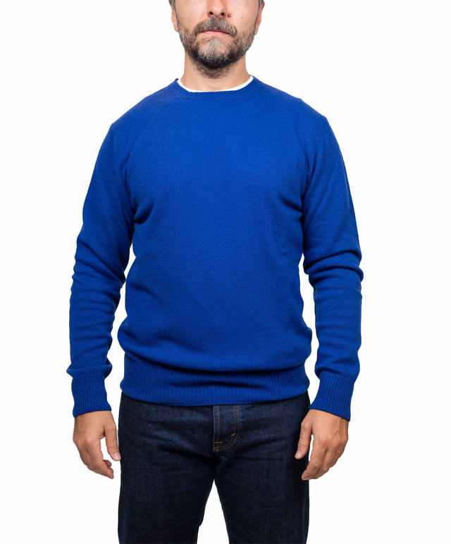 Customer Lovers & Knit maglione - girocollo, bluette
