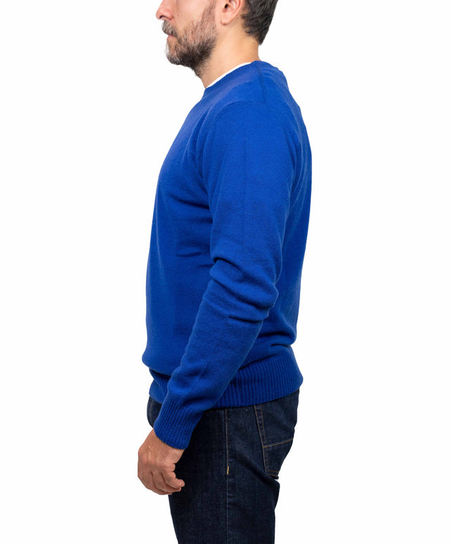 Customer Lovers & Knit maglione - girocollo, bluette