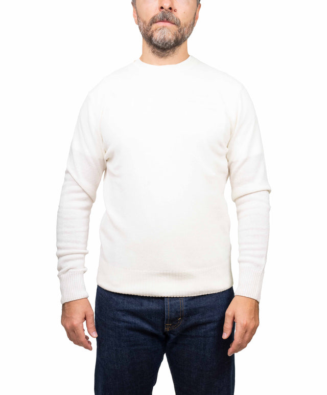 Customer Lovers & Knit maglione - girocollo, latte