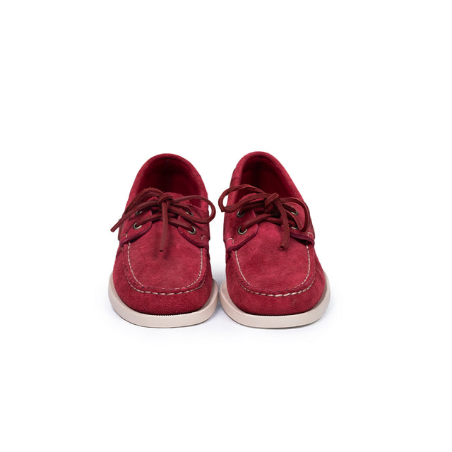 Mocassino Docksides Portland Flash out sebago rosso
