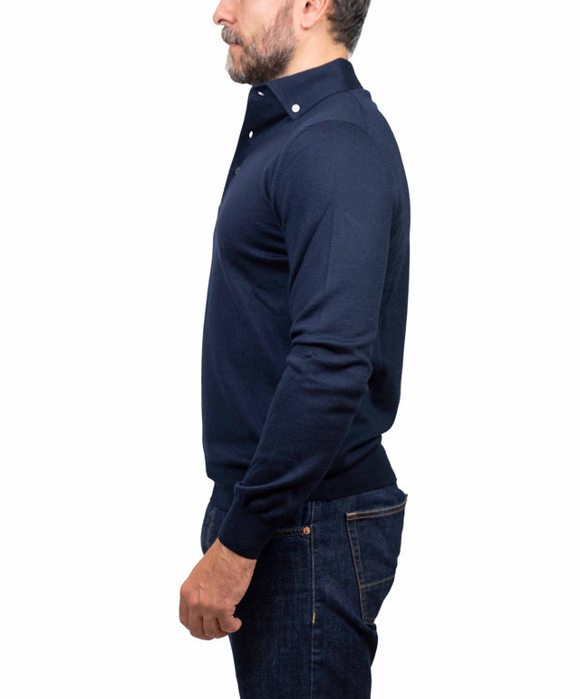 Gran Sasso maglione - polo, blu