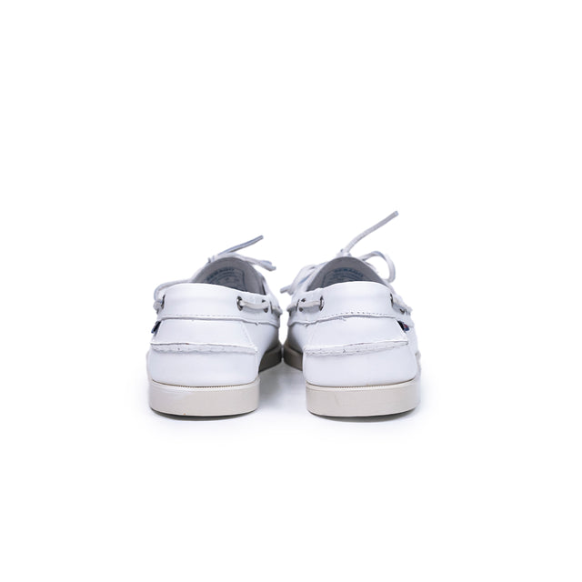 Mocassino Docksides Portland sebago bianco