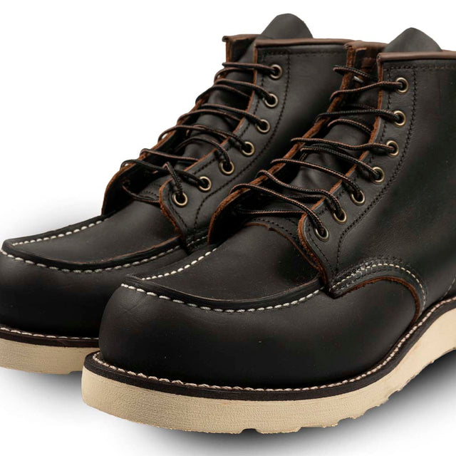 Stivale derby Red Wing in pelle nera