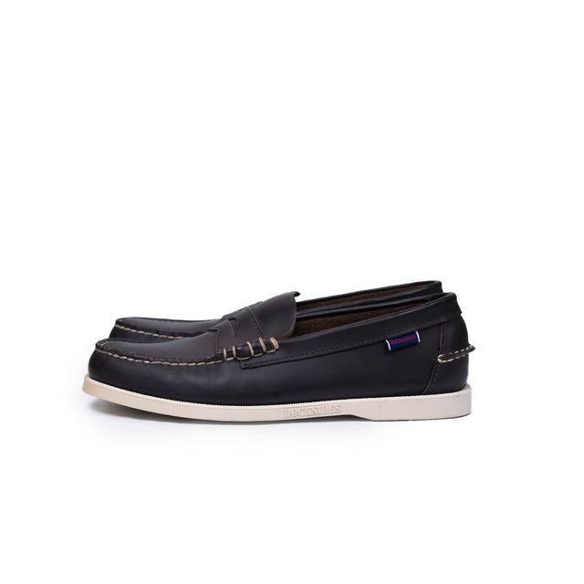 Mocassino Docksides Portland dolphin fgl SEBAGO marrone scuro