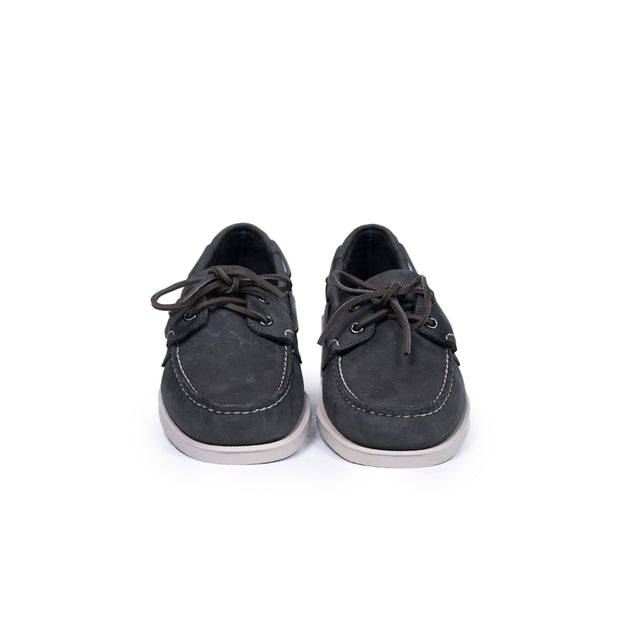 Mocassino Docksides Portland nabuck sebago grigio