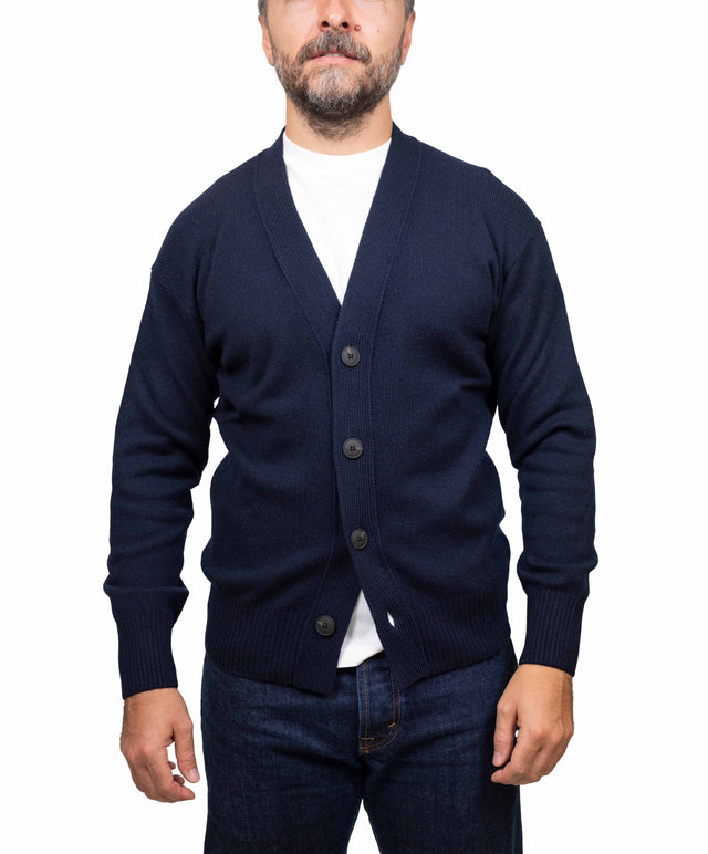 Gran Sasso maglione - cardigan, blu