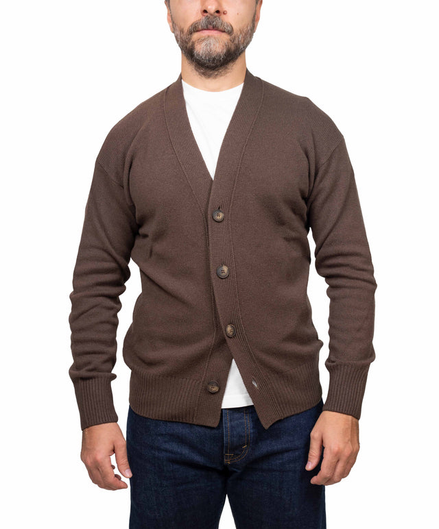 Gran Sasso maglione - cardigan, marrone