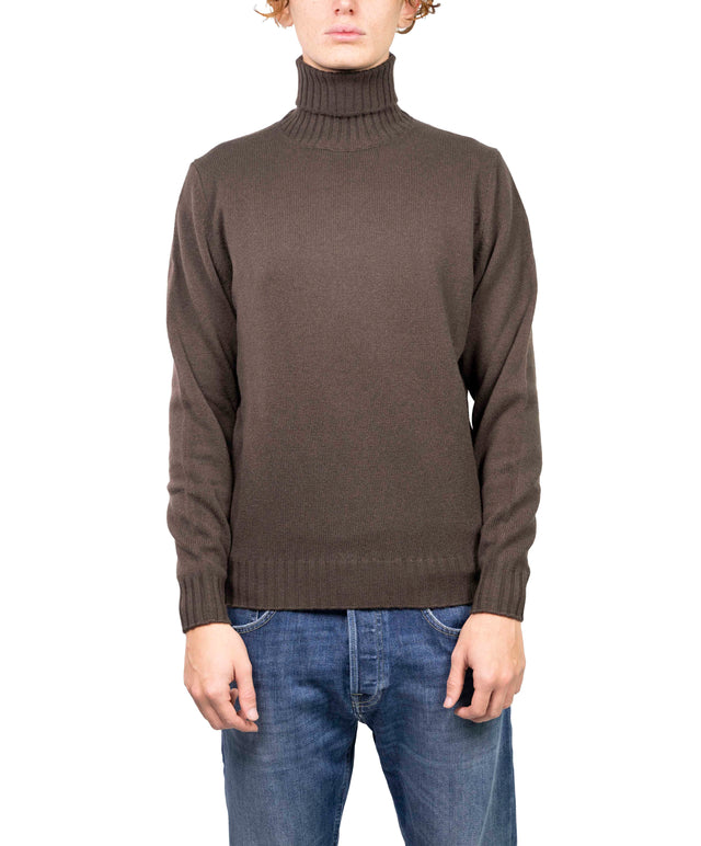 Filippo De Laurentiis - Dolcevita lana Cashmere marrone