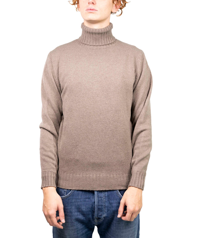 Filippo De Laurentiis - Dolcevita lana Cashmere tabacco