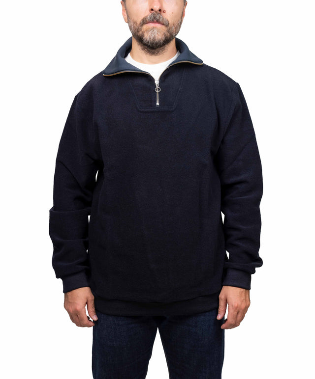 04657/ A TRIP IN A BAG - maglione marina, blu navy