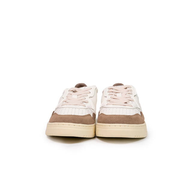 Sneaker Autry - Medialist low in pelle e suede marrone