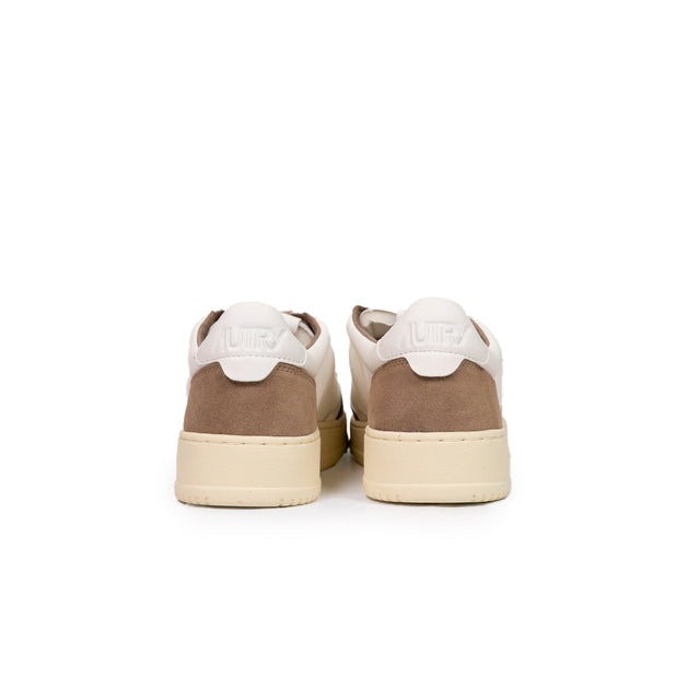 Sneaker Autry - Medialist low in pelle e suede marrone