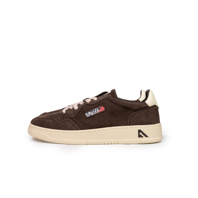 Sneaker Autry - Medialist low total suede marrone