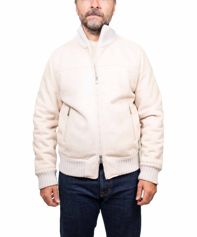 Gran Sasso giacca - faux monton, ghiaccio