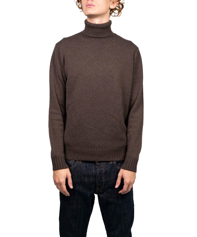 Filippo De Laurentiis - Dolcevita Cashmere marrone chiaro