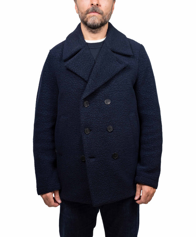 Harris Wharf London Giacca - peacoat ricciolo, blu