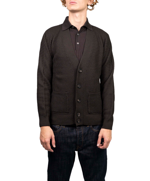 Filippo De Laurentiis - Dolcevita Cashmere marrone scuro