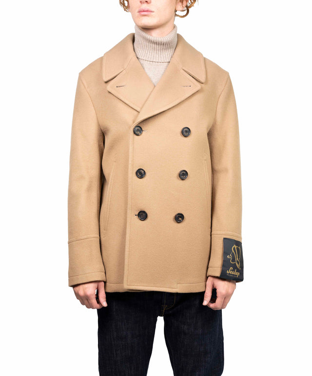 Sealup - Peacoat lana cashmere beige ch.