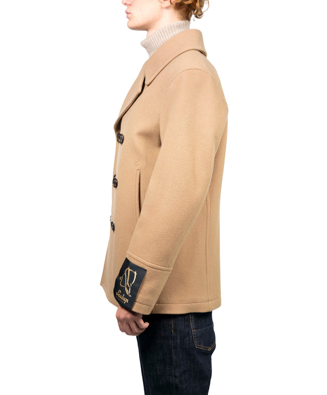 Sealup - Peacoat lana cashmere beige ch.