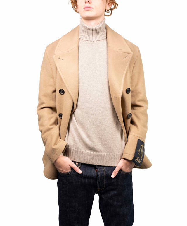 Sealup - Peacoat lana cashmere beige ch.