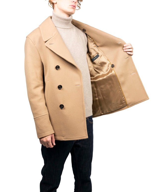 Sealup - Peacoat lana cashmere beige ch.