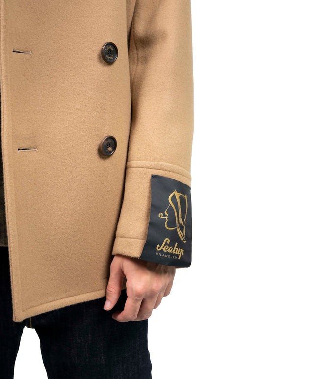 Sealup - Peacoat lana cashmere beige ch.