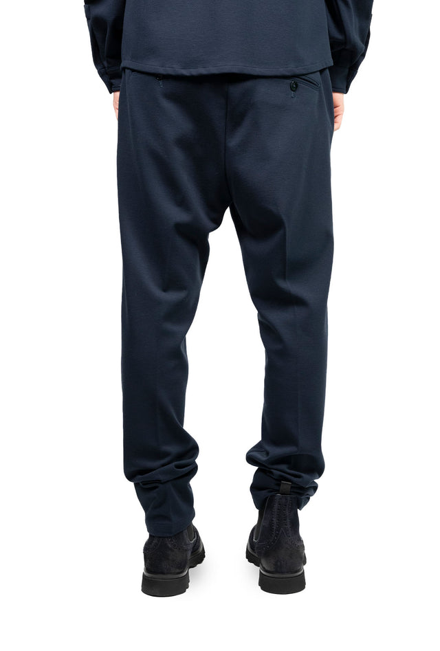 Cruna pantalone - Jogger jersey blu